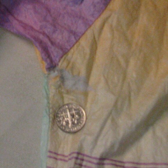 Vintage Graphic Jackets Neon Color Block Jacket - Picture 9 of 10